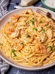Chicken Shrimp Pasta